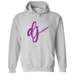 DJ Classic Unisex Kids and Adults Pullover Hoodie For Music Fans